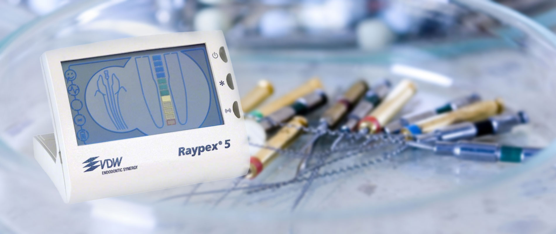 Vermessung Wurzelkanäle bei Wurzelbehandlung Dr. Gorden & Poll Dortmund City